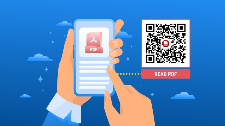 Make a PDF link to QR Code using Beaconstac