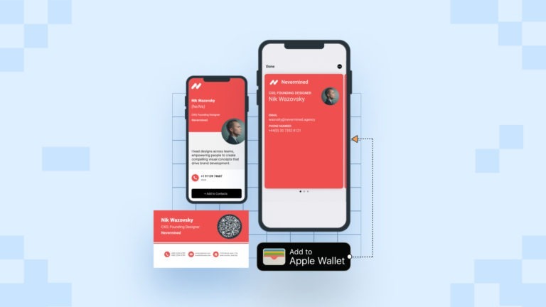 A QR Code-based scannable business card