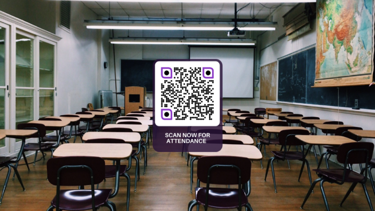 Tracking attendance with QR Codes