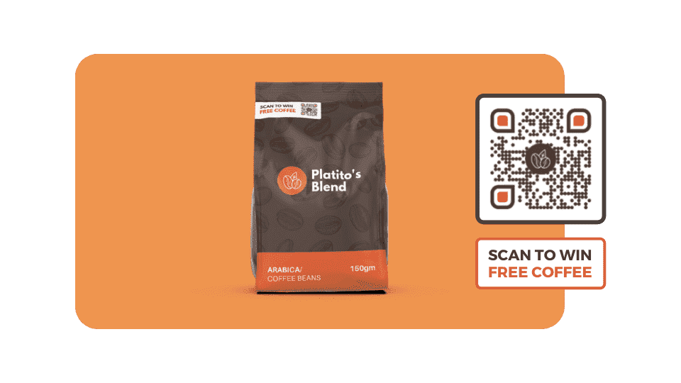 Create custom QR Code labels with brand logo