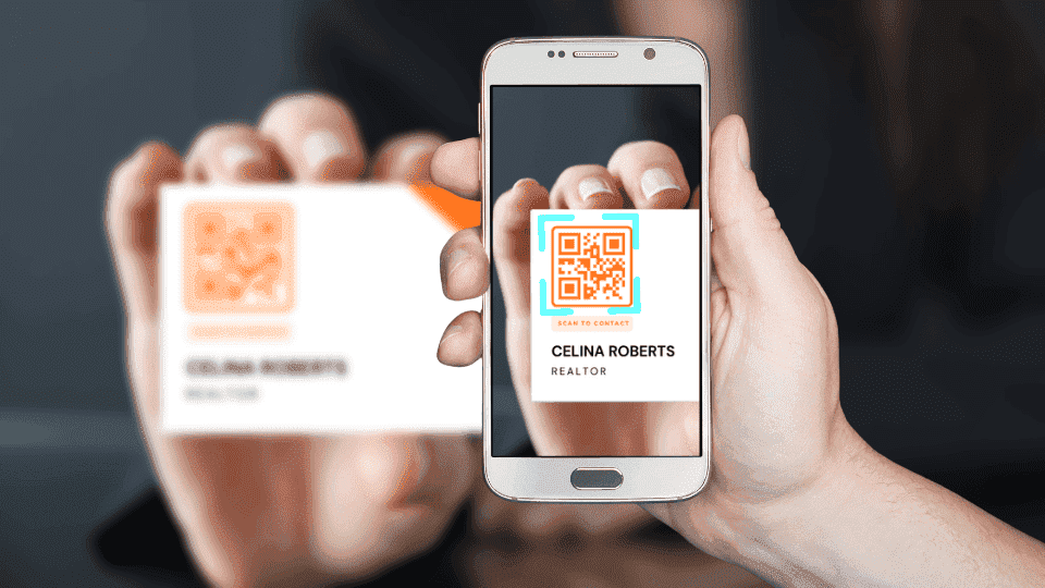 Creative QR Code business card ideas for realtors